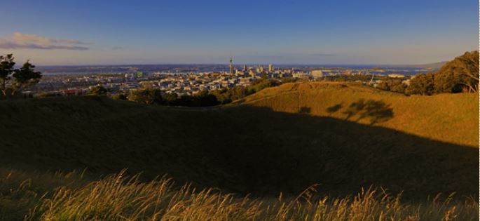 The view from Mt. Eden
